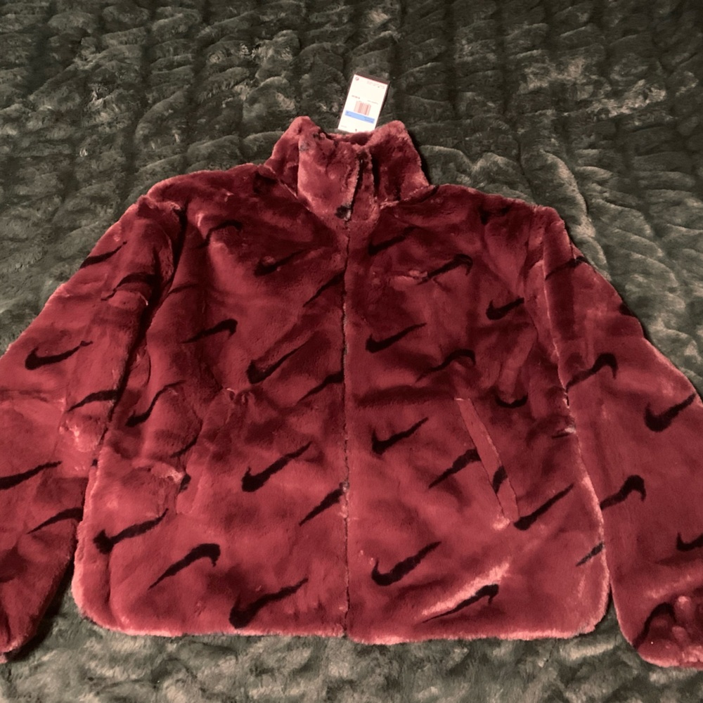 Nike fur jacket